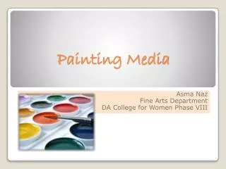 Painting Media