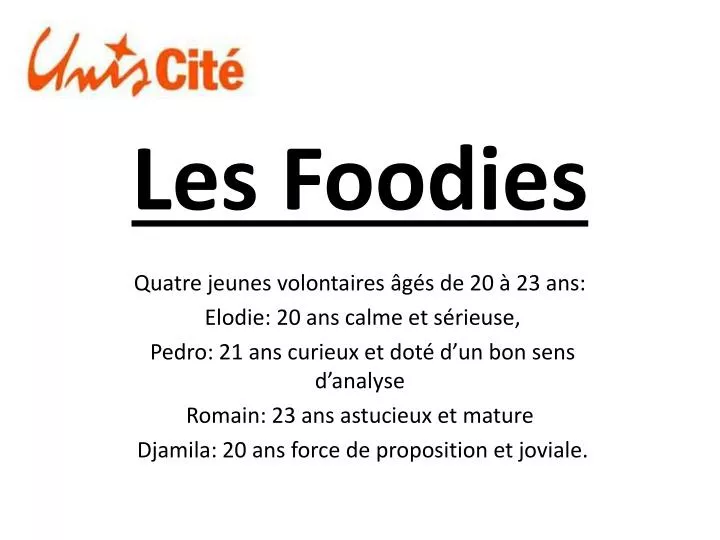 les foodies