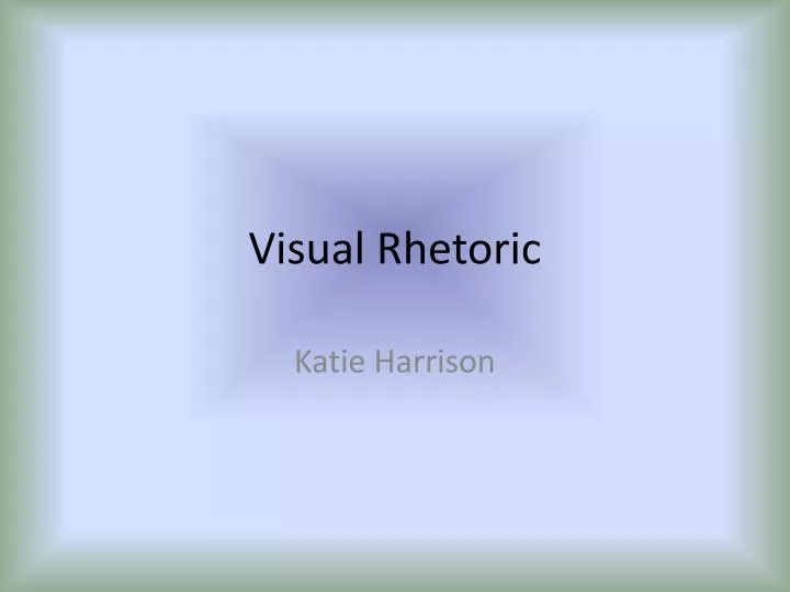 visual rhetoric