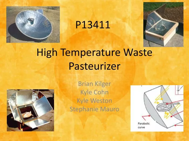 high temperature waste pasteurizer