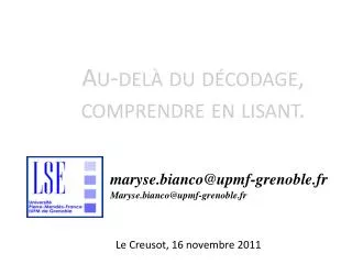 a u del du d codage comprendre en lisant