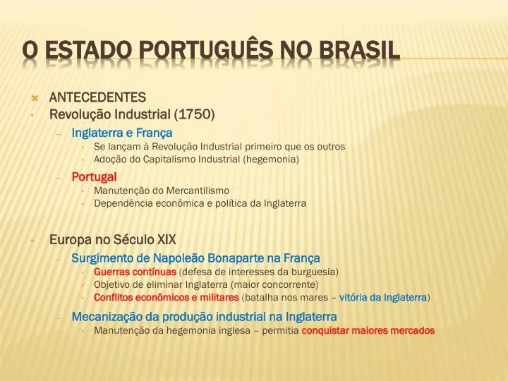 o estado portugu s no brasil