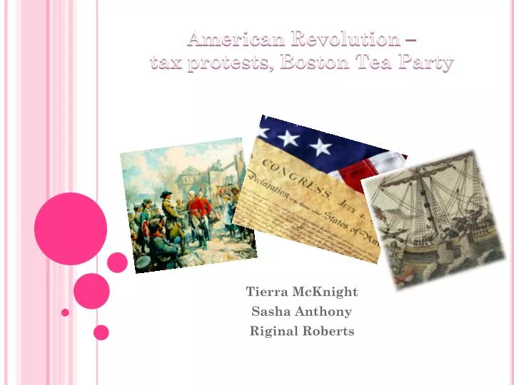 american revolution tax protests boston tea party