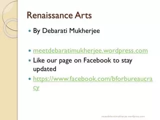 Renaissance Arts