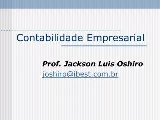 contabilidade empresarial