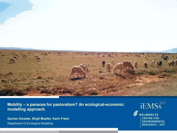 mobility a panacea for pastoralism an ecological economic modelling approach