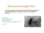 Minnesota Drought 2012