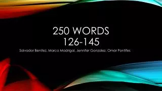 250 words 126-145