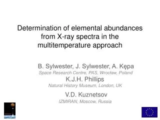 Determination of elemental abundances from X-ray spectra in the multitemperature approach