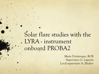 Solar flare studies with the LYRA - instrument onboard PROBA2