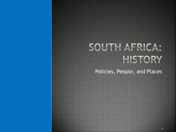 south africa history