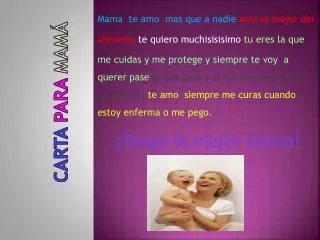 carta para mam