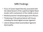 MRI Findings - slide 1