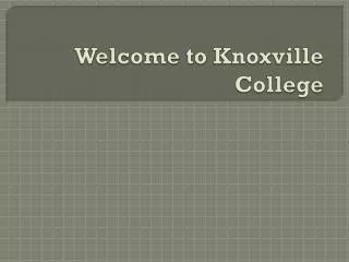 Welcome to Knoxville College