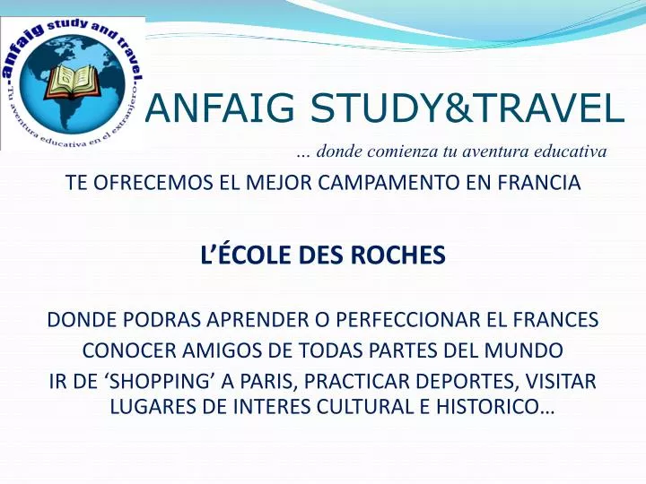 anfaig study travel