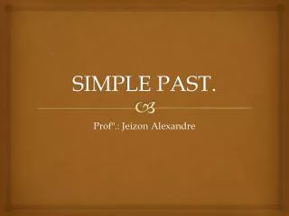 simple past