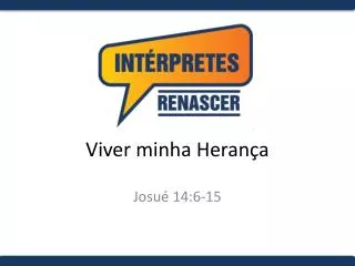 viver minha heran a
