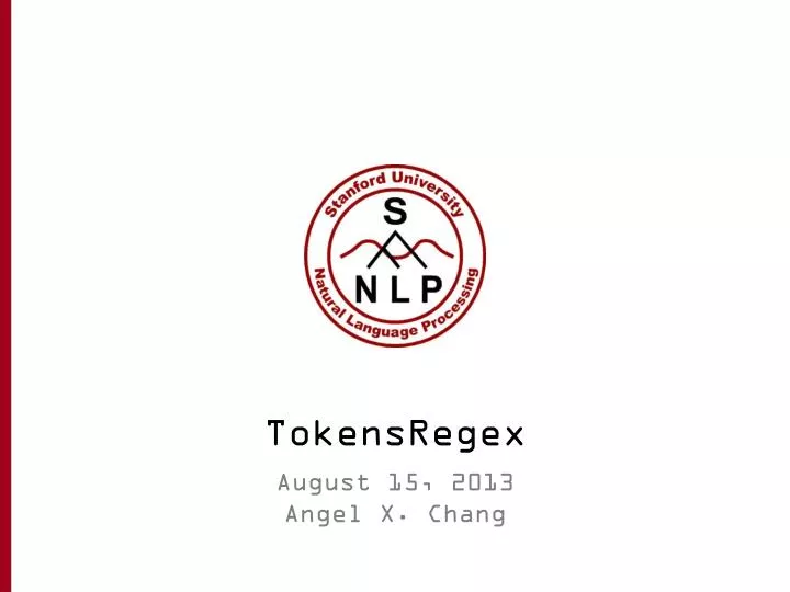 tokensregex