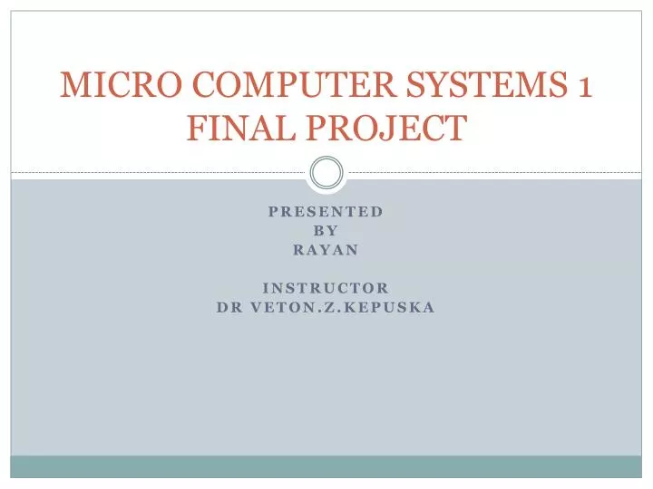 micro computer systems 1 final project