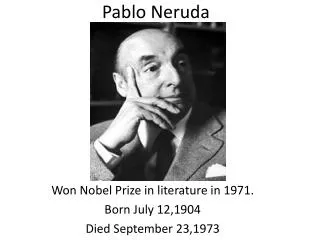 Pablo Neruda