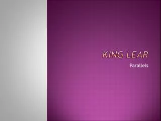 King Lear