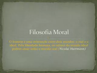 filosofia moral