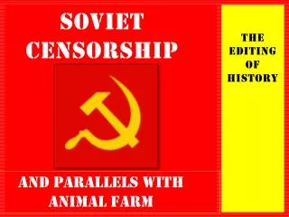 Soviet CensoRSHIP