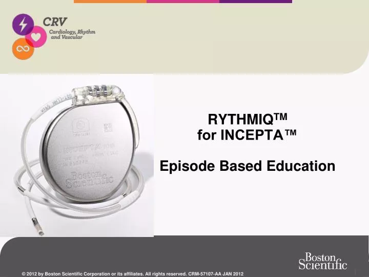 rythmiq tm for incepta episode based education