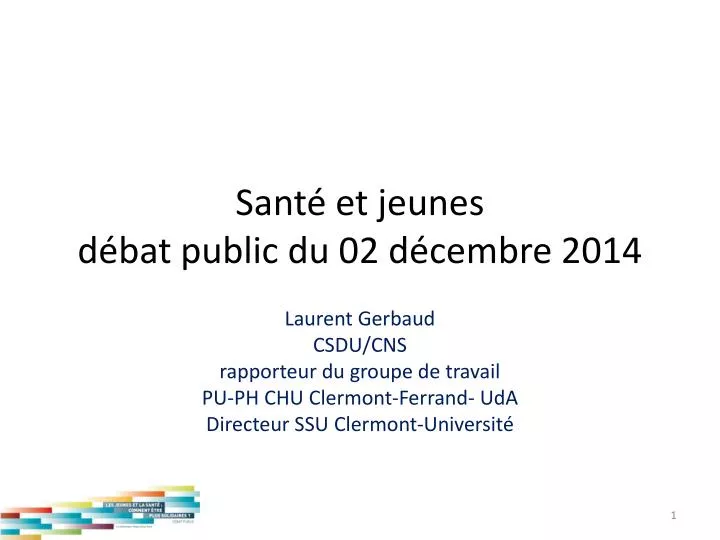 sant et jeunes d bat public du 02 d cembre 2014