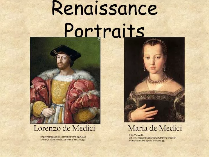renaissance portraits