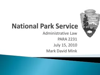 National Park Service