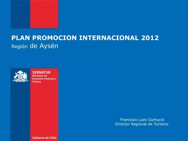 plan promocion internacional 2012