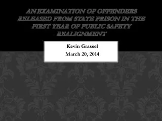 Kevin Grassel March 20, 2014