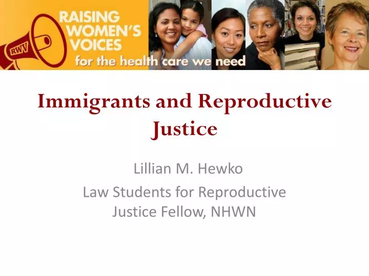 immigrants and reproductive justice