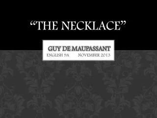 Guy de maupassant