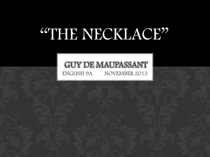 guy de maupassant