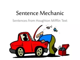 Sentence Mechanic