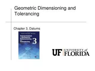 Geometric Dimensioning and Tolerancing