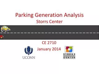 Parking Generation Analysis Storrs Center