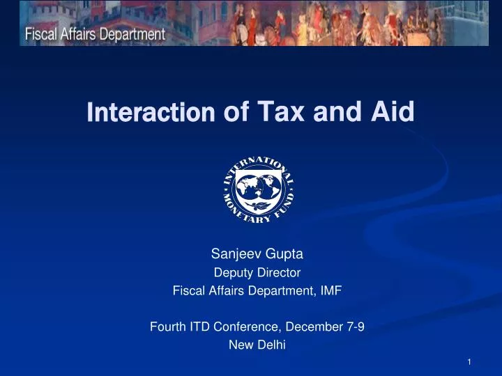 interaction of tax and aid