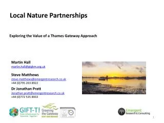 Local Nature Partnerships