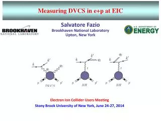 Salvatore Fazio Brookhaven National Laboratory Upton, New York