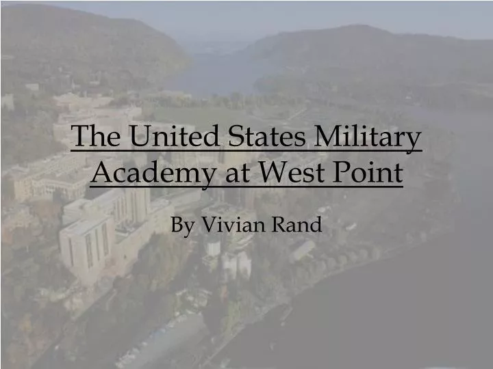 the united states military academy at west point