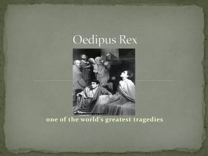 oedipus rex