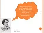 Lord Byron - slide 1