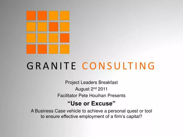 granite consulting