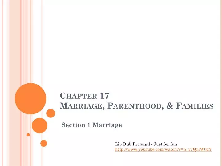 chapter 17 marriage parenthood families