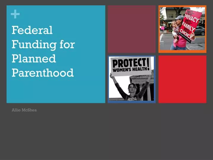 federal funding for planned parenthood