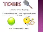 Tennis - slide 1
