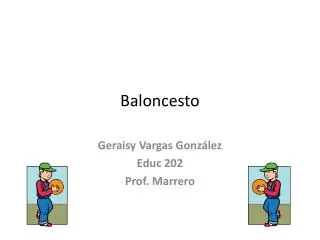 baloncesto